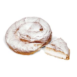 Ensaimada Rellena Sabor Nata