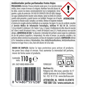 Ambientador Perlas Frutos Rojos