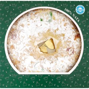 Roscón Relleno de Nata sin Azucares Añadidos