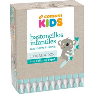 Bastoncillos Infantiles 100 % Algodón