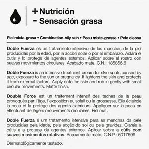 Tercera imatge del producte Doble Força Mate Pell Mixta de la marca BELLA AURORA