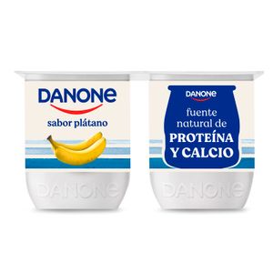 Yogur Sabor Plátano Pack de 4 Unidades