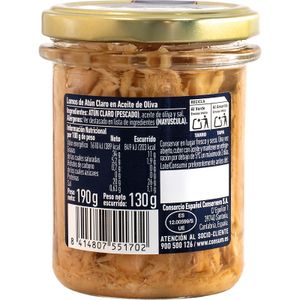 Atún Claro Lomos en Aceite de Oliva