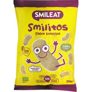 Smilitos de Fresa y Plátano Smileat: Snack Infantil Ecológico y