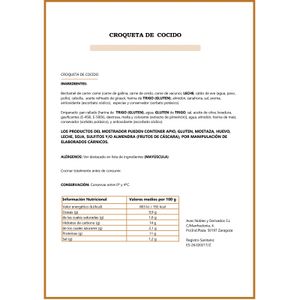 Croqueta de Cocido
