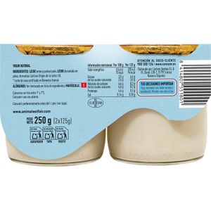 Yogur Natural  Pack 2 Unidades