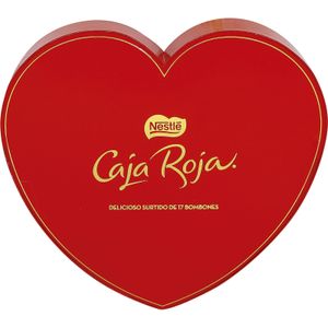 Bombones Caja Roja Estuche Corazón
