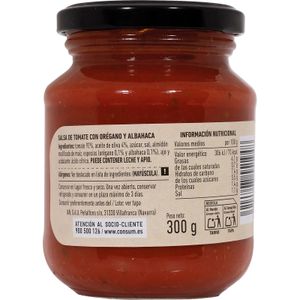 Salsa Tomate Albahaca y Orégano