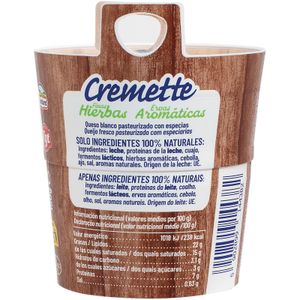 Crema de Queso Finas Hierbas
