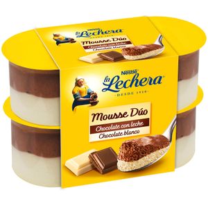 Imagen de Mousse Dúo Chocolate Blanco y con Leche
