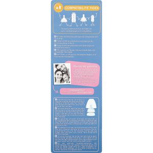 Biberón 300 ML Tetina Silicona Plana