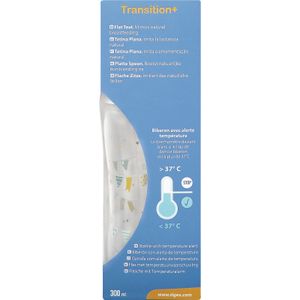 Biberón 300 ML Tetina Silicona Plana