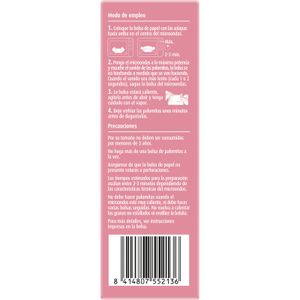 Palomitas Microondas Dulces y Rosas