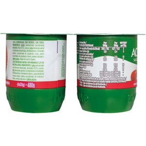 Activia con Fresas Pack de 4 Unidades