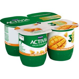 Activia con Mango Pack de 4 Unidades
