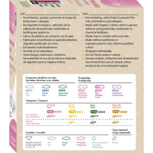 Segona imatge del producte Protectors ÍntimsUltrafins Cotó Ecològic de la marca SILVERCARE