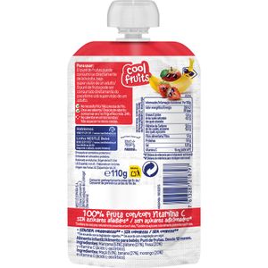 Pouch Cool Fruits Manzana, Fresa, Banana
