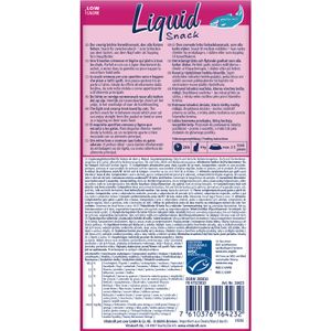Snack Liquido Gatos Salmón Omega 3
