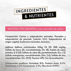 Segona imatge del producte Menjar Gat Llanda Revelation Salmó pack4 de la marca GOURMET