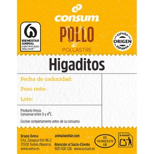 Higaditos de Pollo