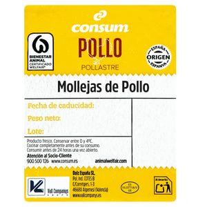 Mollejas de Pollo