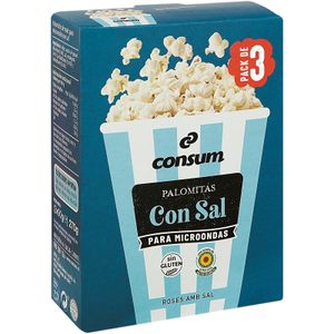 Palomitas Microondas Sal Bolsa