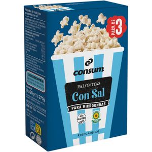 Palomitas Microondas Sal Bolsa