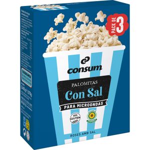 Palomitas Microondas Sal Bolsa