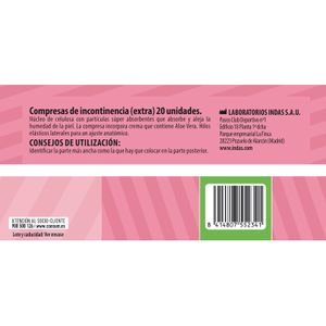 Segona imatge del producte Compresa Incontinencia Extra de la marca KYREY PHARMA