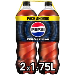 PEPSI-COLA Refresco Cola Zero Bipack Indivisible