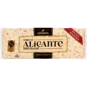 Turrón Alicante Premium CONSUM