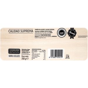 Segona imatge del producte Torró Alacant Prèmium de la marca CONSUM