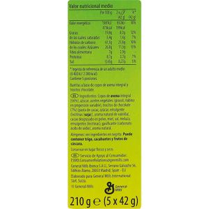 Barrita Cereales Crunchy Avena y Choco Negro P.5