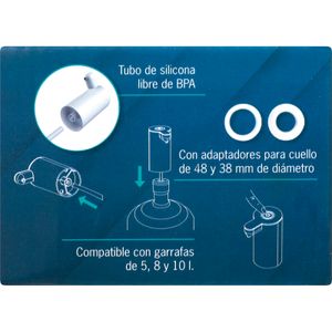 Segona imatge del producte Dispensador d'Aigua Automàtic, Càrrega USB de la marca WORLD ENERGY