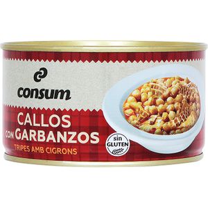 Callos con Garbanzos Bote