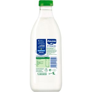 Leche entera fresca Puleva botella 1,5 l.