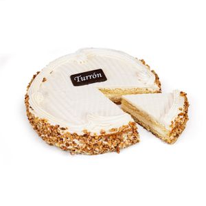 Tarta de Turrón y Nata