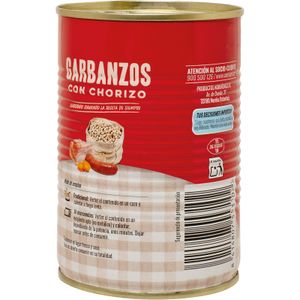 Tercera imatge del producte Cigrons amb Xoriço Llanda de la marca CONSUM