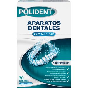 Tabletas limpiadoras prótesis dentales Benfix y ortodoncias