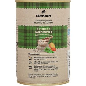 Alubias a la Jardinera Bote