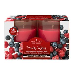 Imagen de Vasos Vela Perfumados Frutas del Bosque