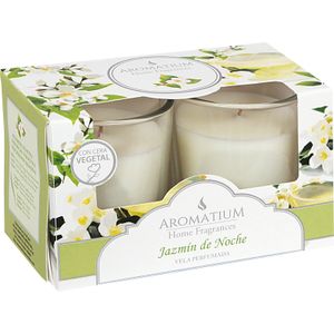 Velas de té – Paquete de 12 velas blancas perfumadas de jazmín para el  hogar, vacaciones, boda y fiesta, mesa de comedor, Halloween, Navidad y