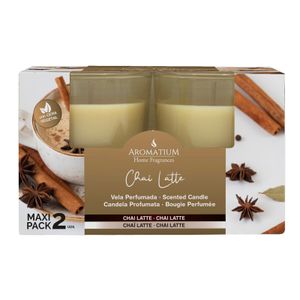 Set Vasos Vela Maxi Chai Latte