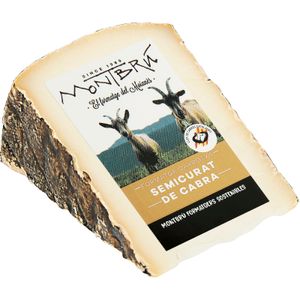 Queso Semicurado de Cabra Garrotxa 180 Gr