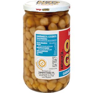 Garbanzo Cocido Sin gluten 100% Nacional