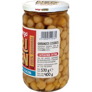 Garbanzo Cocido Sin gluten 100% Nacional