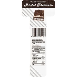 Pastel Tiramisú