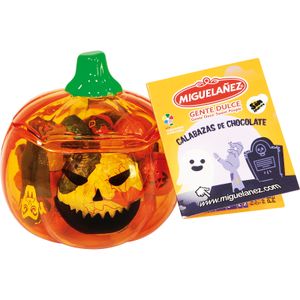 Calabaza con Chocolates Halloween