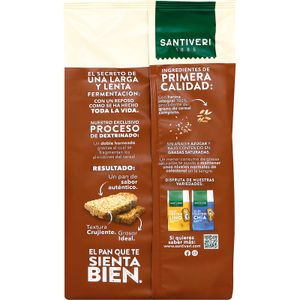 Pan Tostado Tradicional 100% Integral Dextrin