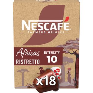 NESCAFE Café Ristretto África 18 Cápsulas
